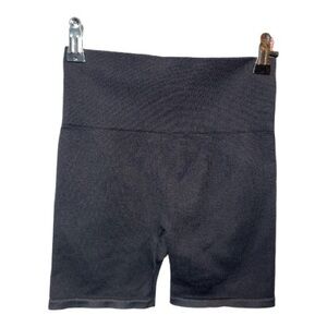 New Balance No Seam Biker Shorts | Black | Small | 5" Inseam | Mid Rise 9.5"